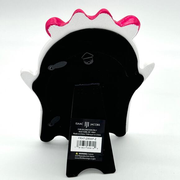 Set of 2 Isaac Jacobs Ghost Shape Pink Cowgirl Hat Picture Photo Frame Halloween - Picture 2 of 4